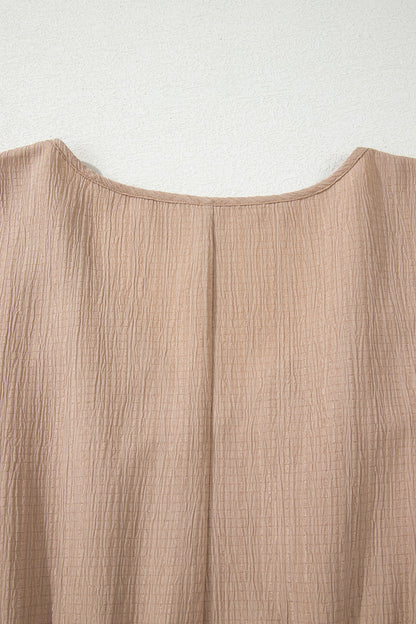 Kaylee Ruffled Short Sleeve PLUS Dress