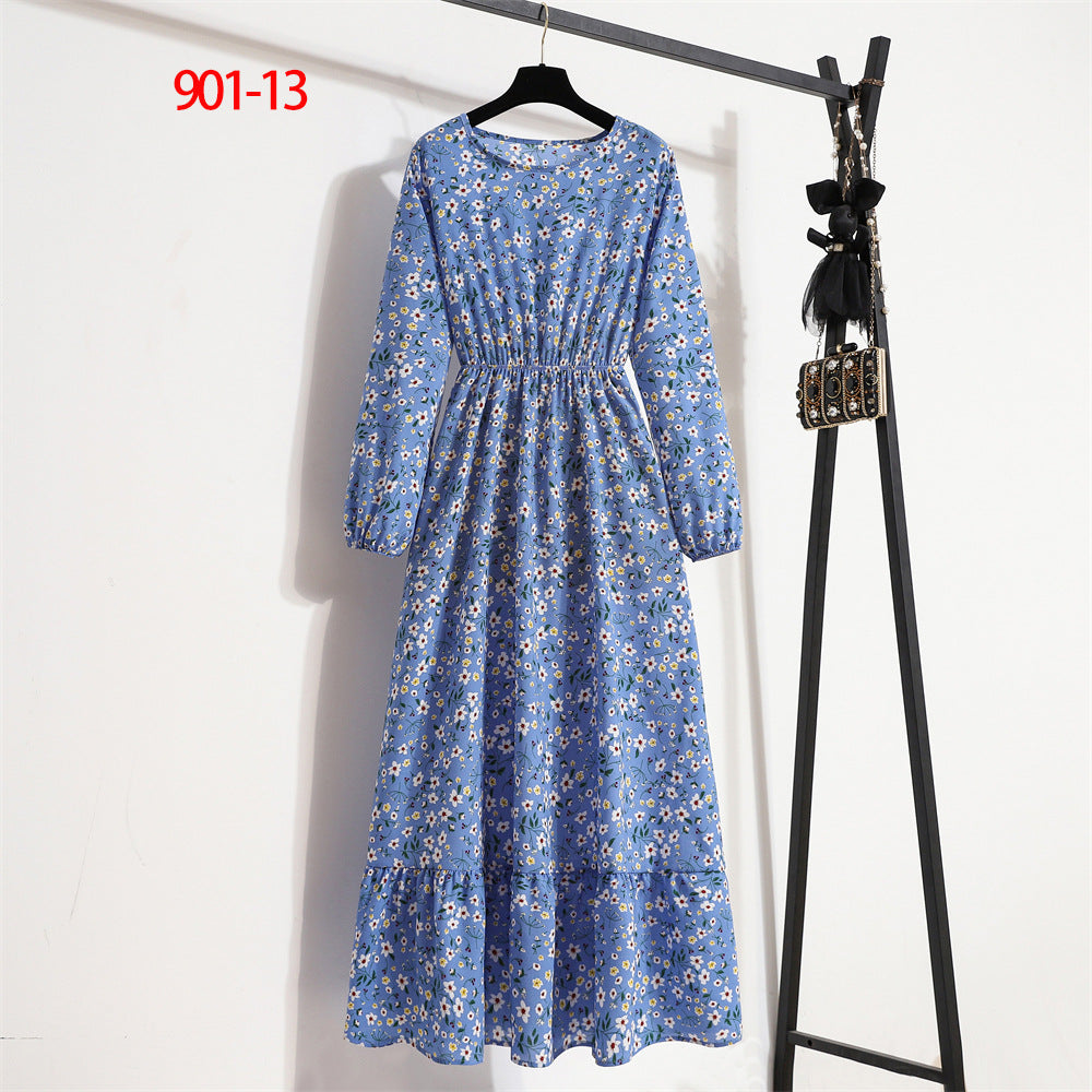 Women's Figure-flattering Floral A-line Skirt