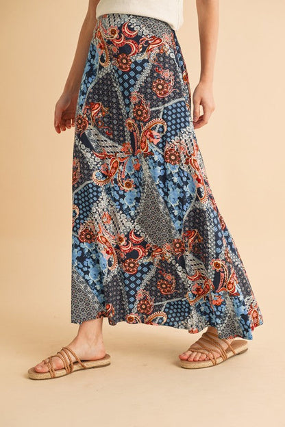 Bradyn Print Skirt See size chart under “more details”