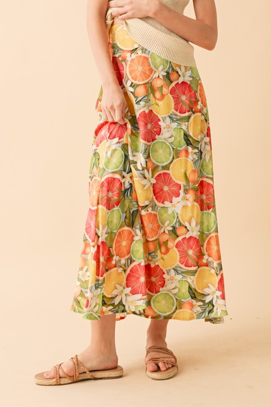 Bradyn Print Skirt See size chart under “more details”