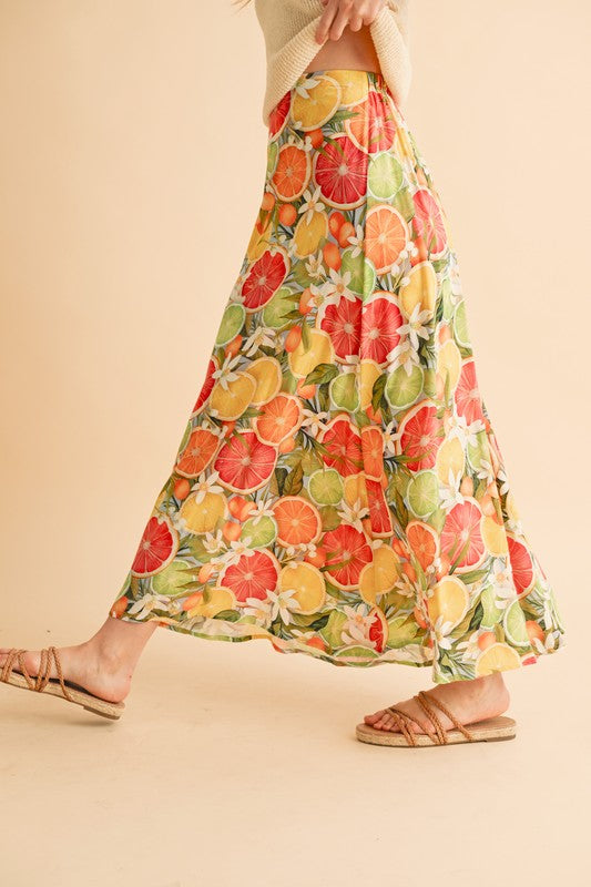 Bradyn Print Skirt See size chart under “more details”
