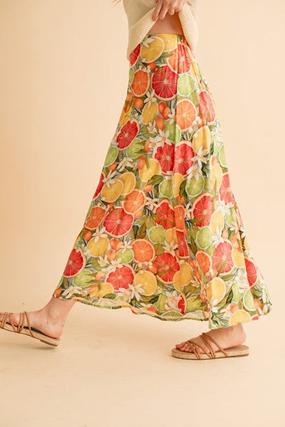 Bradyn Print Skirt See size chart under “more details”