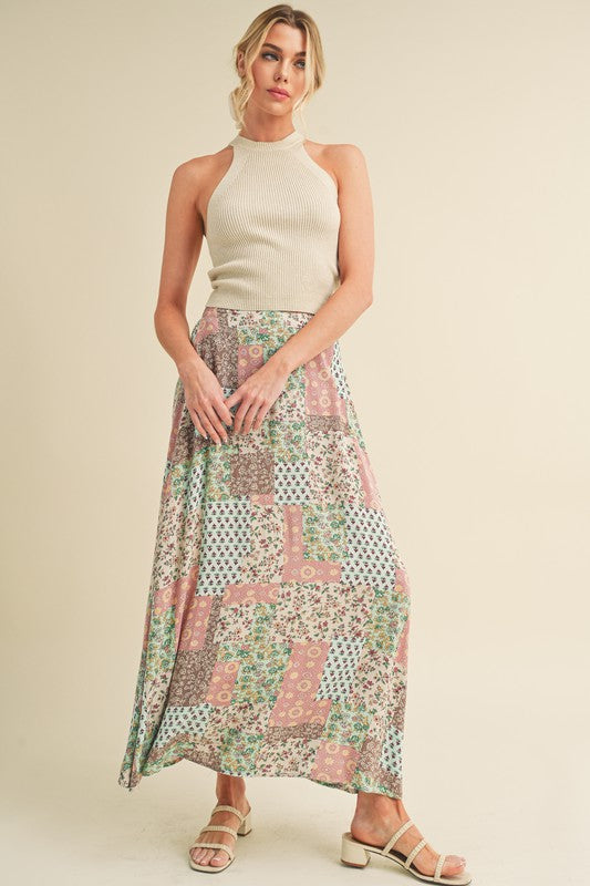 Bradyn Print Skirt See size chart under “more details”