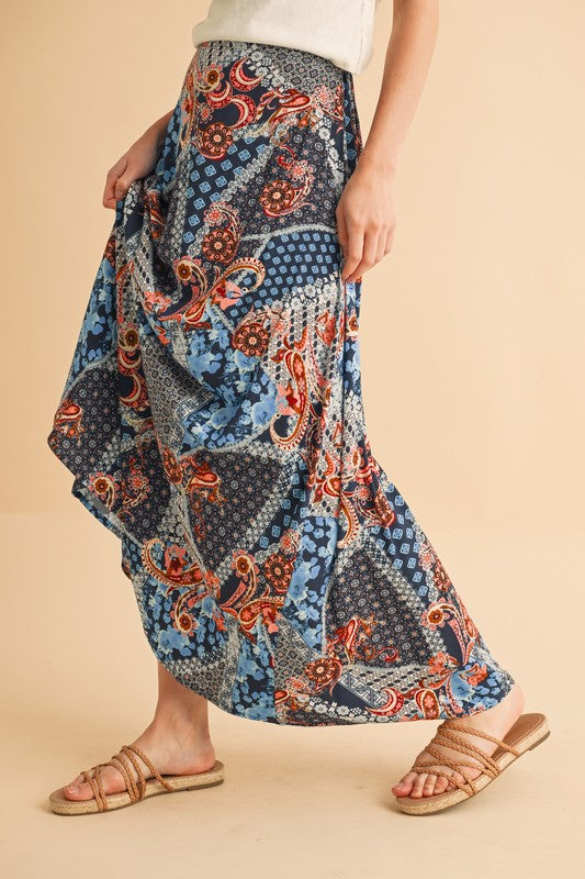 Bradyn Print Skirt See size chart under “more details”