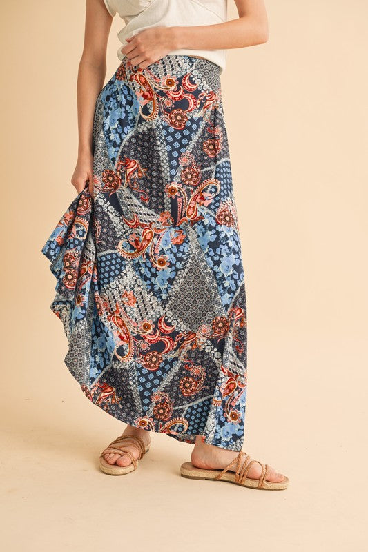 Bradyn Print Skirt See size chart under “more details”