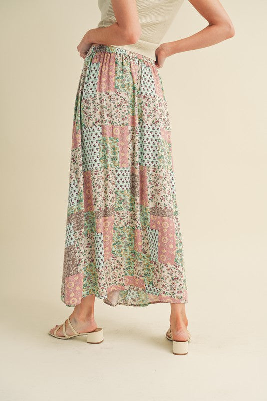 Bradyn Print Skirt See size chart under “more details”