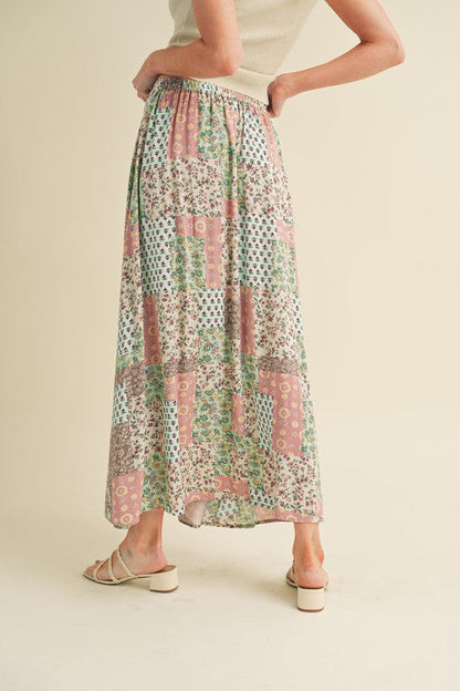 Bradyn Print Skirt See size chart under “more details”