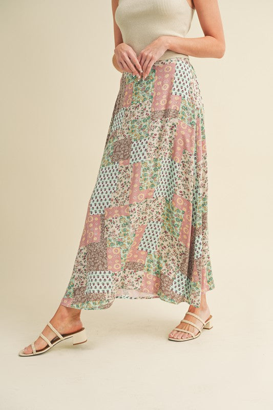 Bradyn Print Skirt See size chart under “more details”