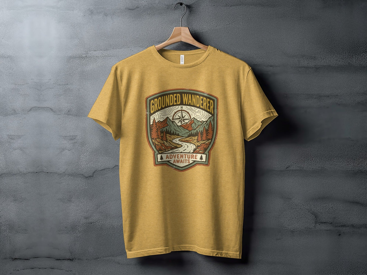 Heritage Grounded Wanderer Adventure Nomad Tee