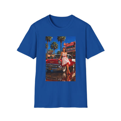 Retro Diner Tee — 'Starlite Diner' Vintage 1950s Pinup T-Shirt