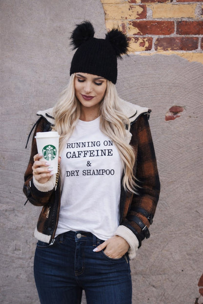 Running on Diet Coke and Dry Shampoo Tee