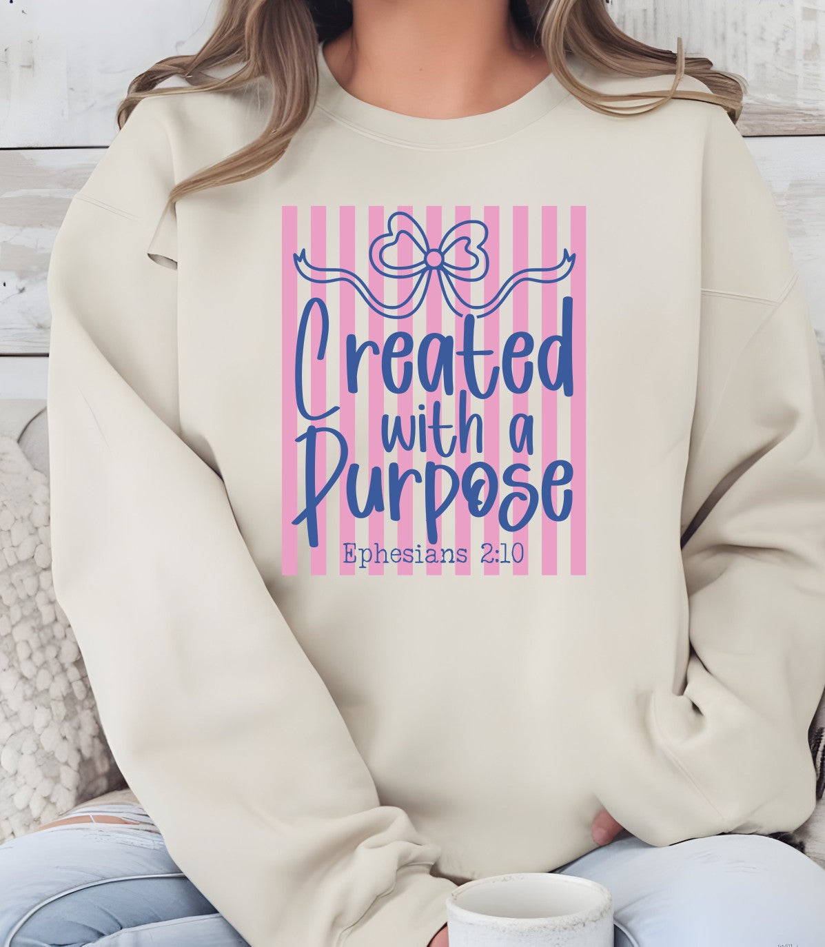 Western Ghost Graphic Crewneck Sweatshirt