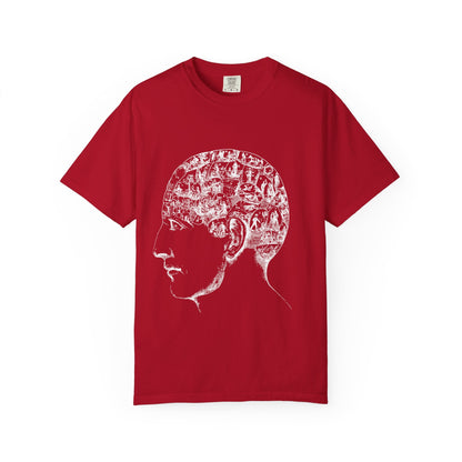 Youth Profile Collage T-Shirt — Vintage Silhouette Art Tee