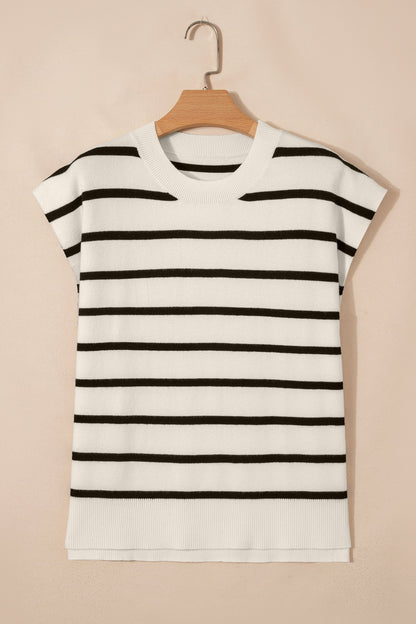 Alayna Crewneck Short Sleeve Sweater