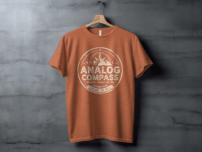 Analog Compass Heritage: The Explorer's Adventure Tee