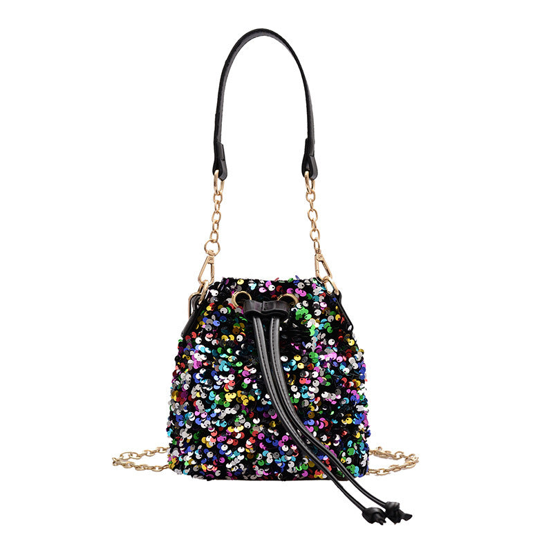 Sequins Cute Mermaid  Female Shoulder Messenger Bag