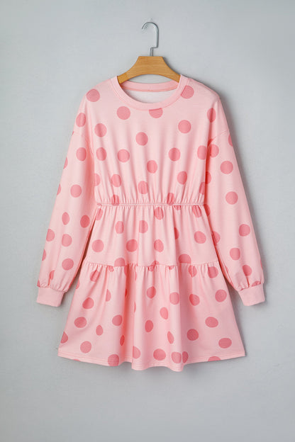 Anna Sleeve Flared Mini Dress