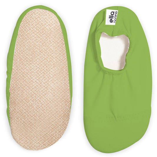 Non-Slip Sole, Unisex Baby, Children's Sea Shoes, Pool Booties, Dark Green