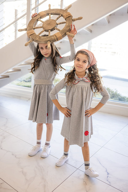 Coastal Grey Girls Tee