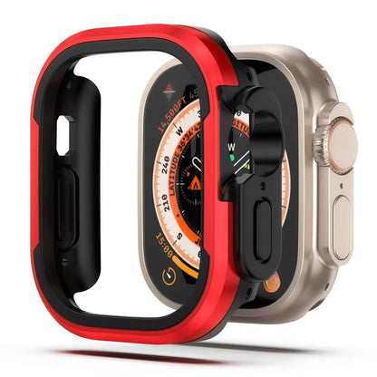 Aluminum Alloy Case for Apple Watch ultra 1-2-3 Series 9 8 7 6 5 4 3 2 1 SE