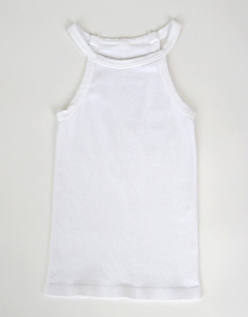 Highneck Ribbed Tank