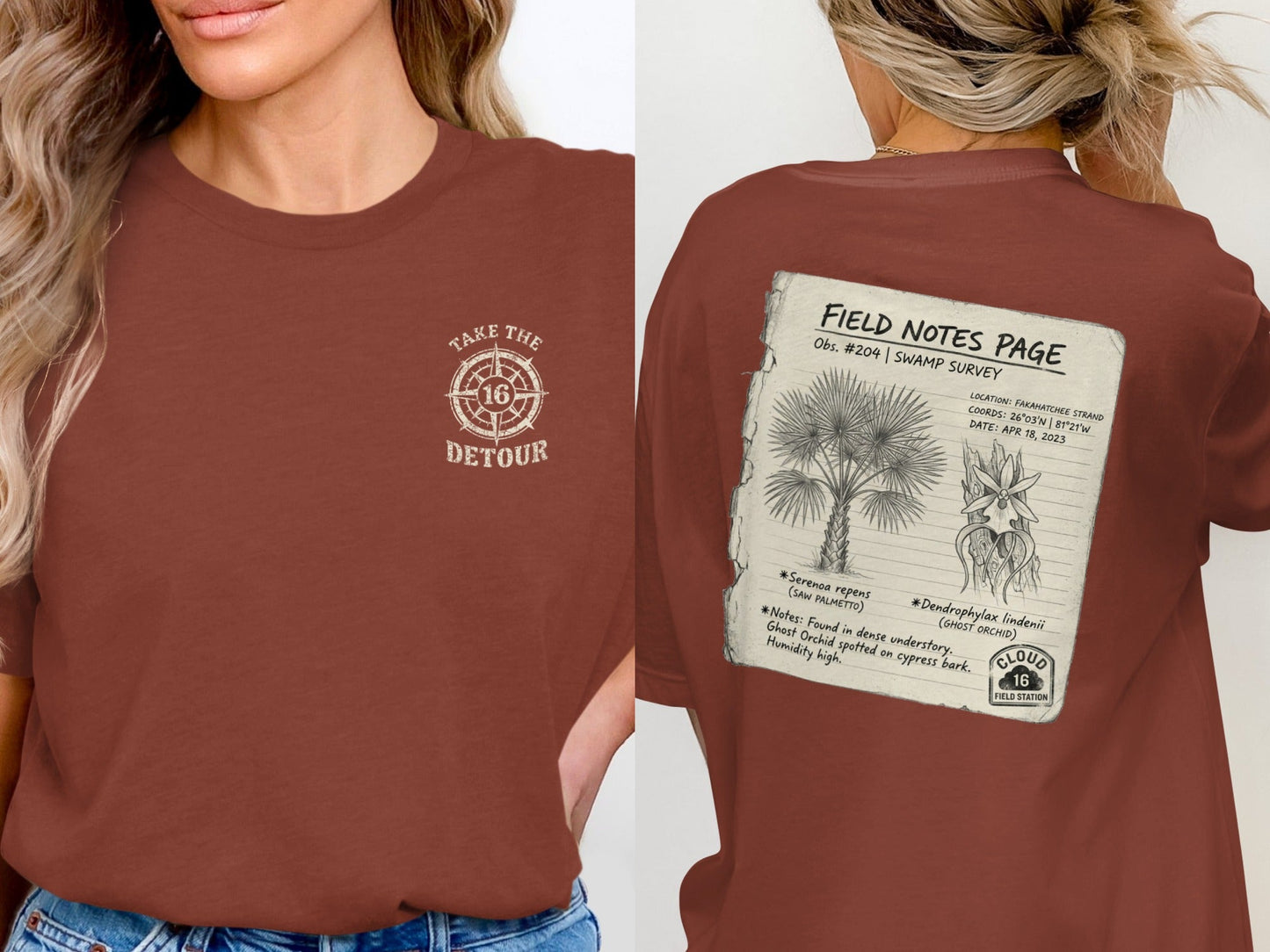 Field Notes: Ghost Orchid & Palmetto T-Shirt