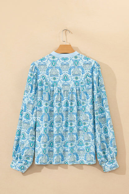 Micah Puff Sleeve Loose Shirt