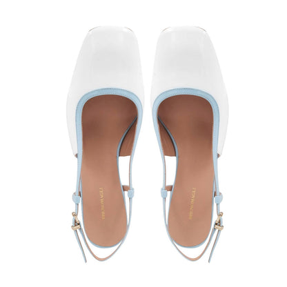 Women's Tasa Slingback Leather Pumps