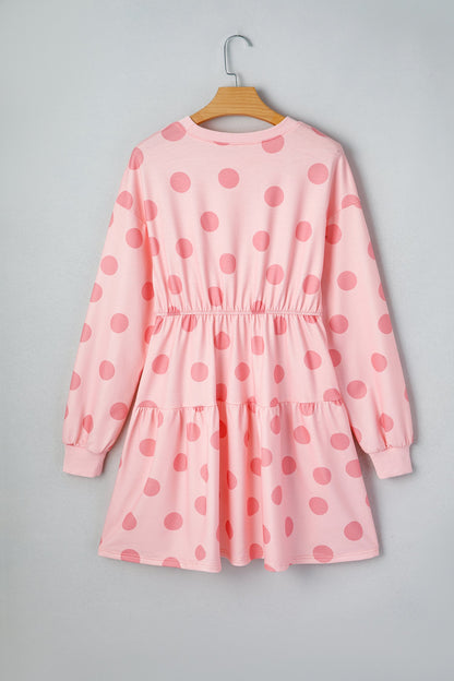Anna Sleeve Flared Mini Dress