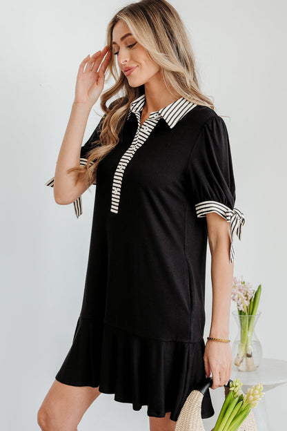 Mckenzie Sleeve Shift Mini Dress