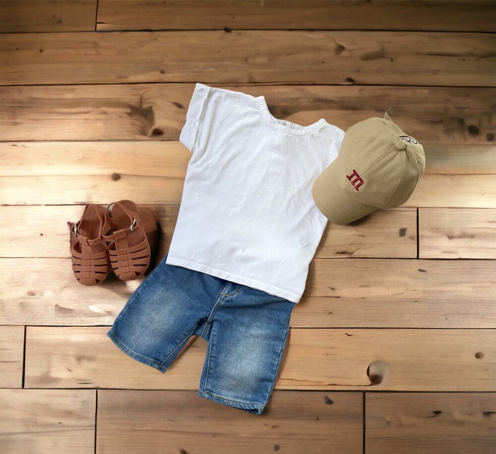 M&M Inspired Kids Baseball Hat – Toddler Sun Cap with Adjustable Strap (Ages 1–4)