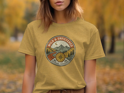 Rugged Wild & Unfiltered Explorer Wilderness Shirt