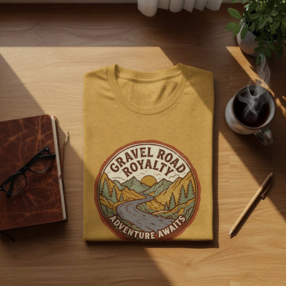 Gravel Road Royalty Vintage Adventure Tee: Backcountry Outpost Shirt