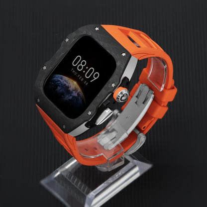Luxury Mod Kit for Apple Watch 10/11 (42/46mm) - Silver Edition