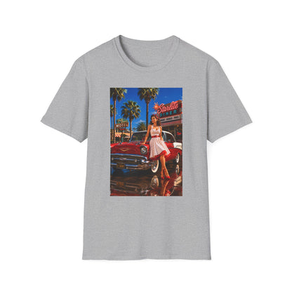 Retro Diner Tee — 'Starlite Diner' Vintage 1950s Pinup T-Shirt