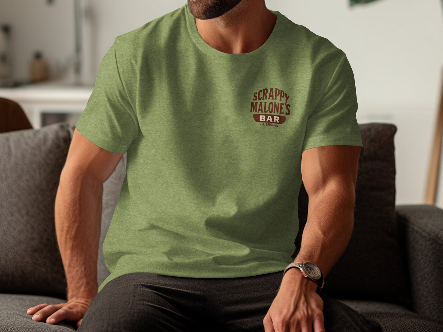 Industrial Magnet Tournament Tee - Scrappy Malone's Bar Humor