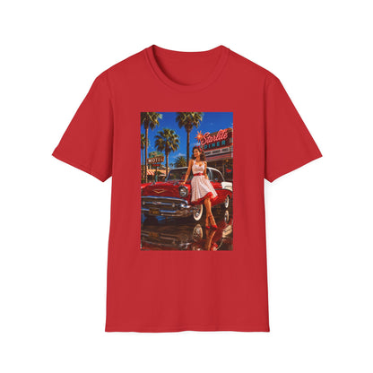 Retro Diner Tee — 'Starlite Diner' Vintage 1950s Pinup T-Shirt