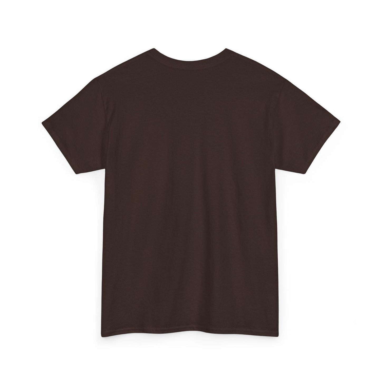 T-Shirt — Red Dollar Sign Statue Graphic Tee