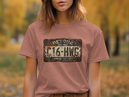 Land of the Lost Detour Plate: The Explorer's Adventure Tee