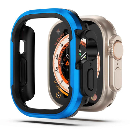 Aluminum Alloy Case for Apple Watch ultra 1-2-3 Series 9 8 7 6 5 4 3 2 1 SE