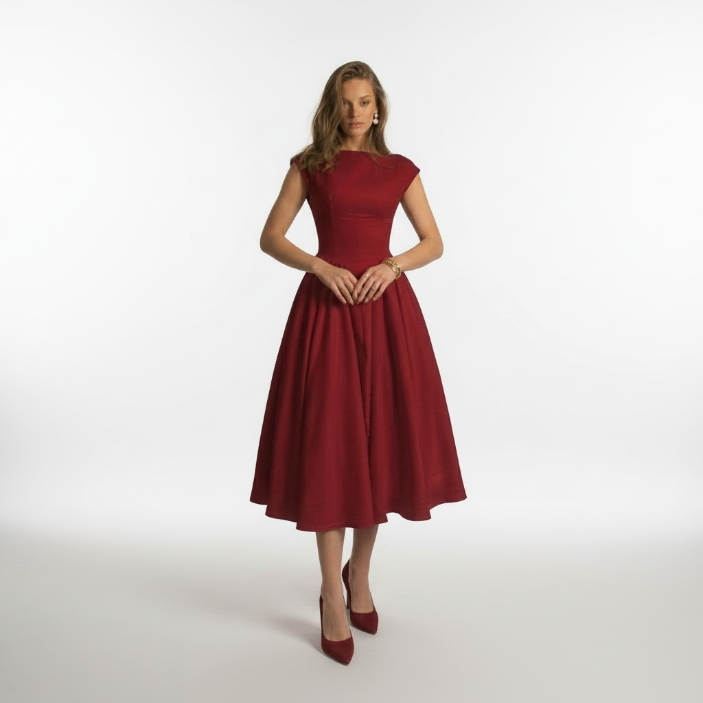 Timeless A-Line Maxi Dress