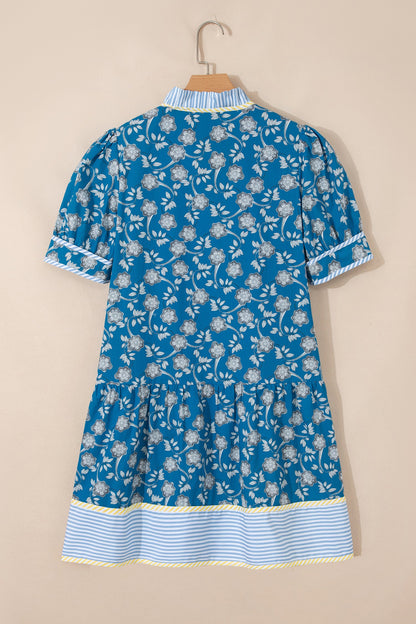 Azalea Short Sleeve Floral Dress
