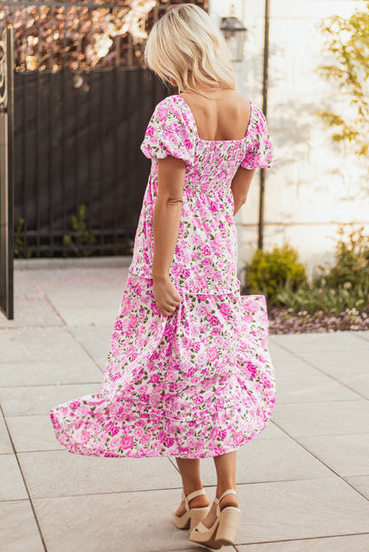 Raina Sleeve Flowy Long Dress