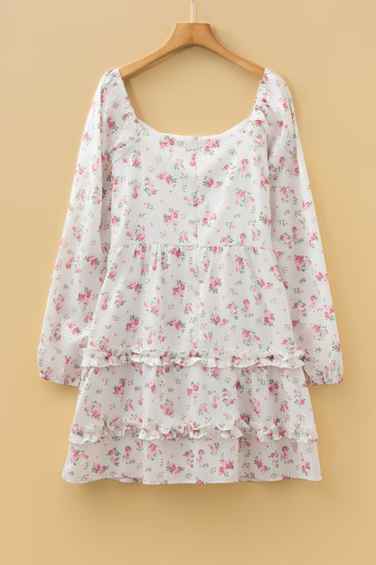 Lottie Detail Flared Mini Dress