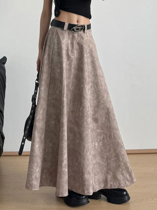 A-Line Maxi Skirt See size chart under “more details”