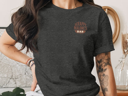 Industrial Magnet Tournament Tee - Scrappy Malone's Bar Humor