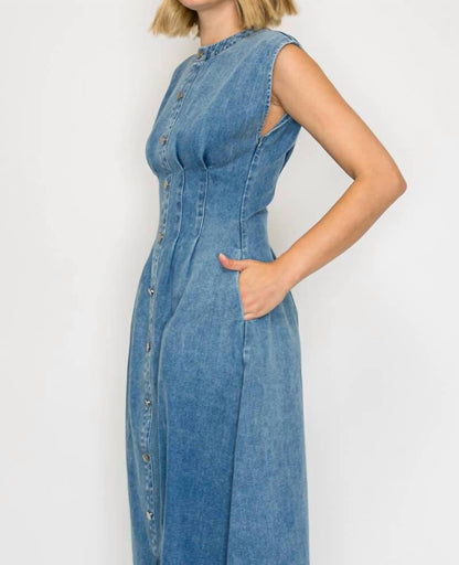 Timeless Button Down Midi Dress