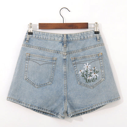 Women's High Waist Fashion Denim Shorts
