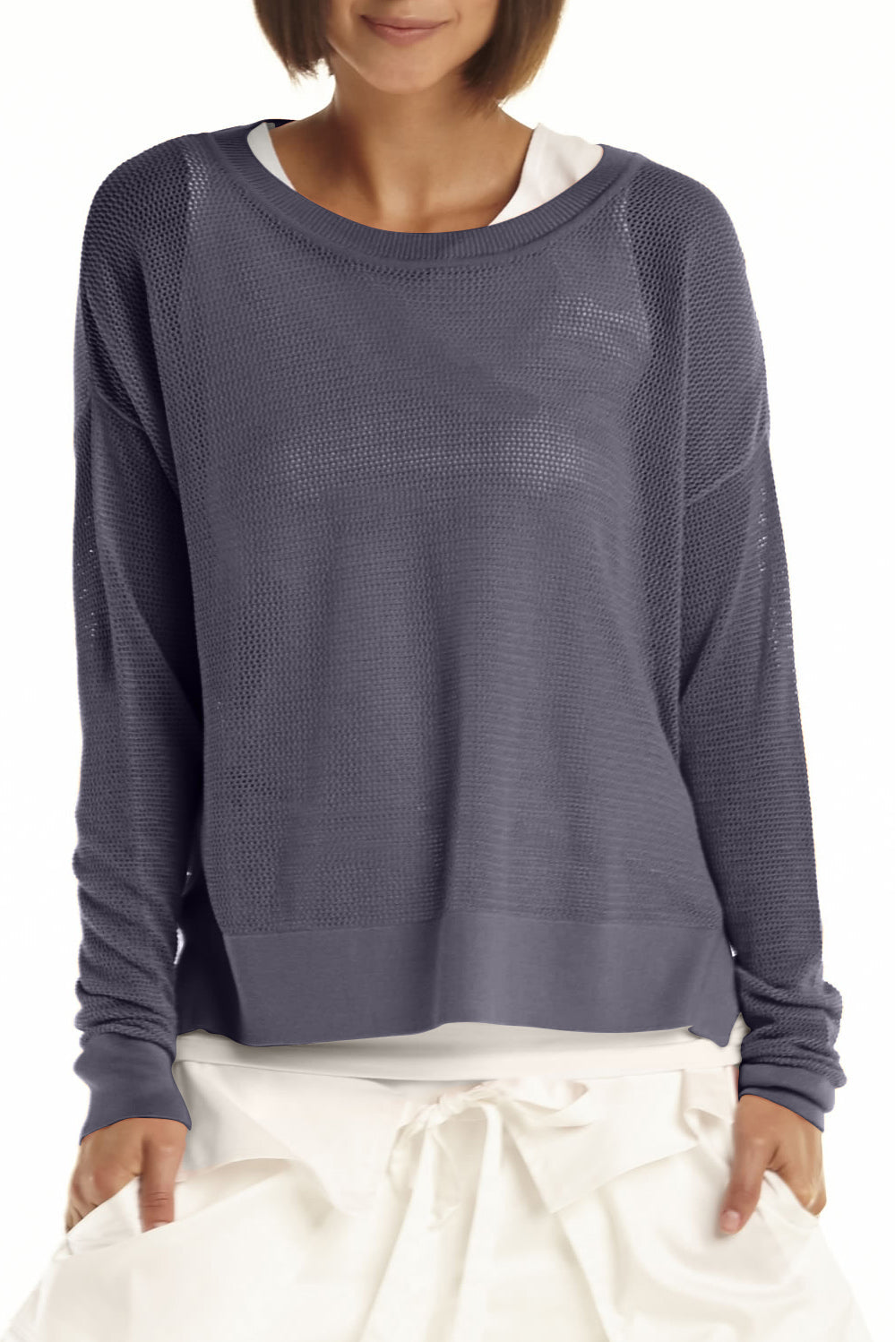 Pima Cotton Mini Seed Stitch - Lava
