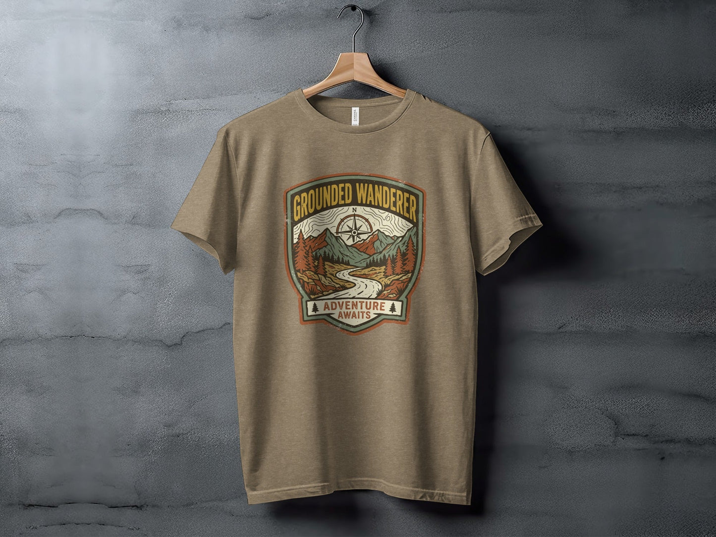 Heritage Grounded Wanderer Adventure Nomad Tee